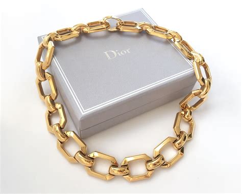 christian dior chain necklaces